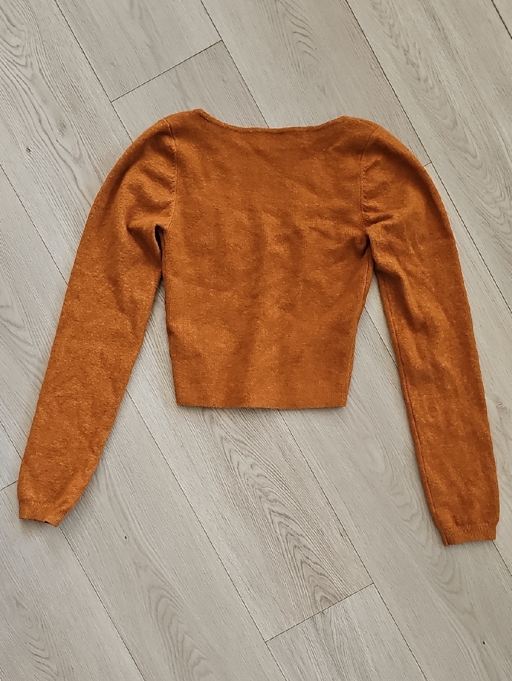 Wilfred Greer‎ Fitted Sweetheart Bustier Sweater, Size Medium - Picture 9 of 16